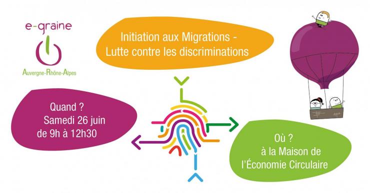 Initiations "Migrations - Lutte contre les discriminations" - Lyon (69)