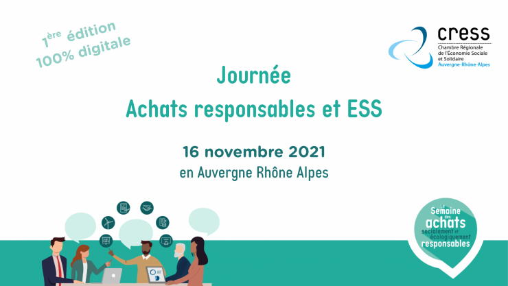 Journée Achats responsables et ESS en Auvergne-Rhône-Alpes - En distanciel