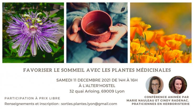 Conférence "Favoriser le sommeil avec les plantes médicinales" - Lyon (69)