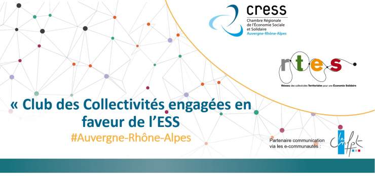 Le Club des Collectivités pour l'ESS en Auvergne-Rhône-Alpes