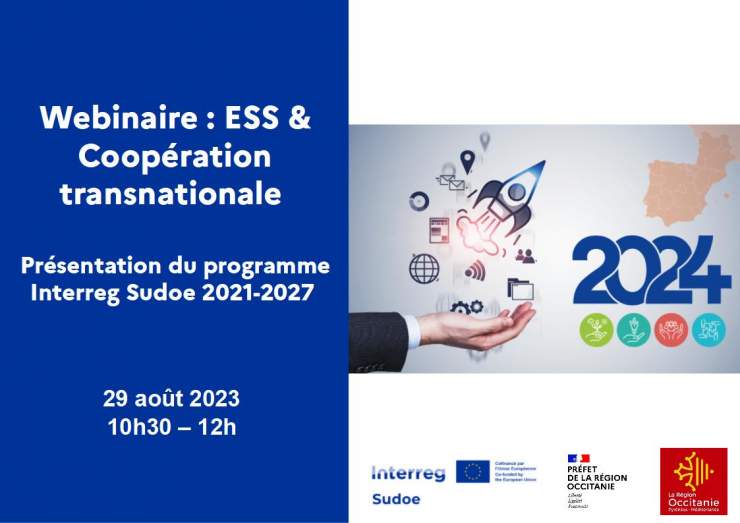 Webinaire "ESS et coopération transnationale" - Programme Interreg Sudoe