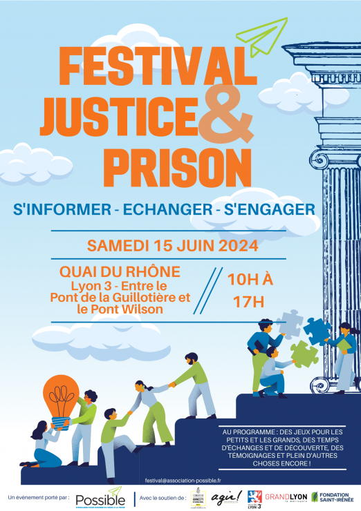 Affiche Festival Justice & Prison