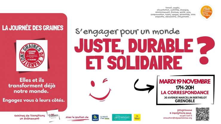 S'engager pour un monde juste, durable & solidaire ? 