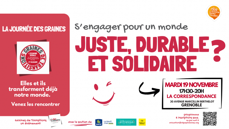 S'engager pour un monde juste, durable & solidaire ? 