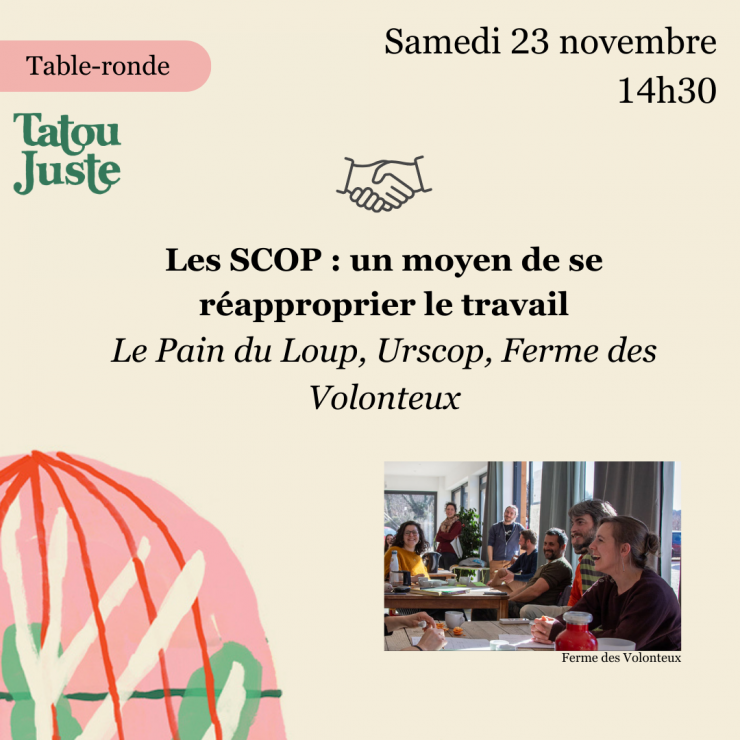 Table-ronde "Les SCOP : un moyen de se réapproprier le travail" 