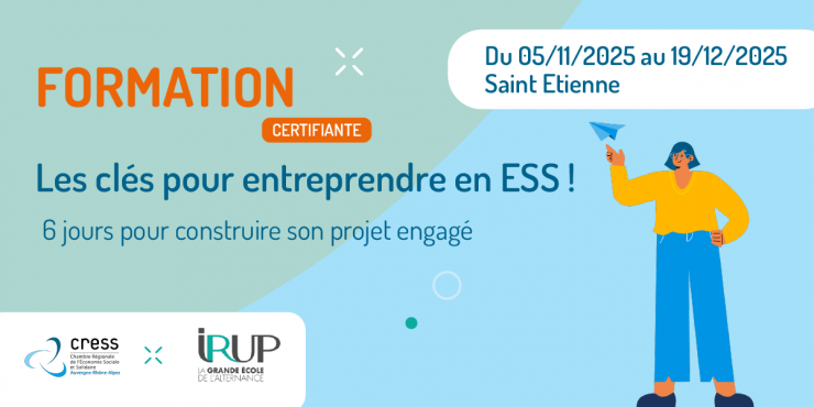 Formation : Les clés pour entreprendre en ESS