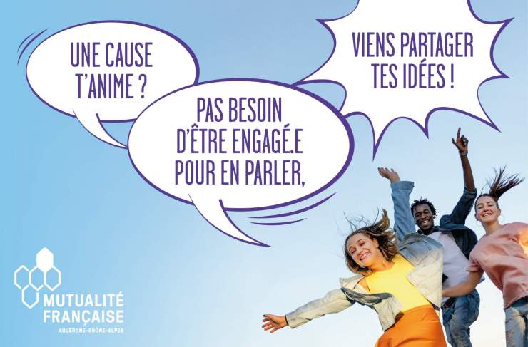 « Une cause t’anime ? Pas besoin d’être engagé.e pour en parler, viens partager tes idées ! » 