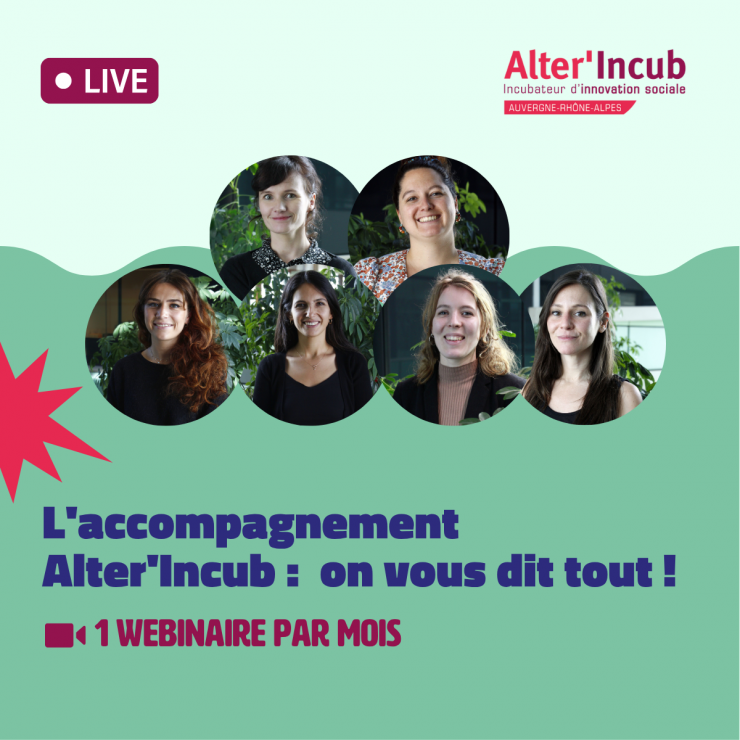 Webinaire pour entreprendre autrement, portrait des consultantes