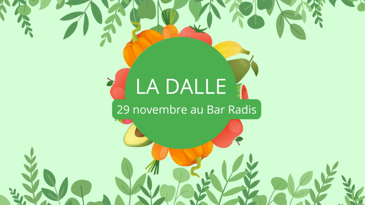 Fête d'ouverture de la DALLE le 29 novembre
