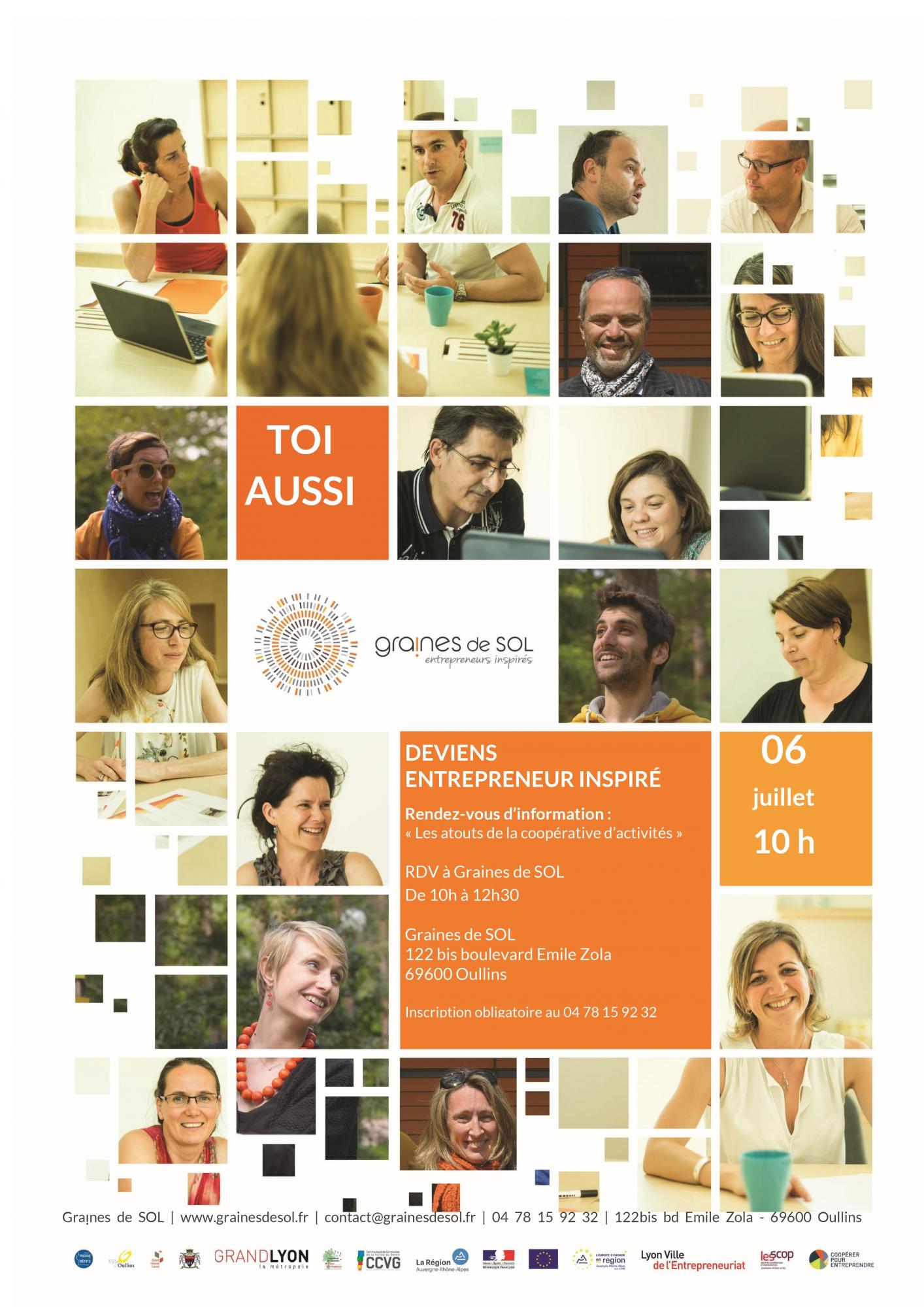 Info Collective – CAE d&rsquo;Oullins Graines de SOL – Oullins (69)