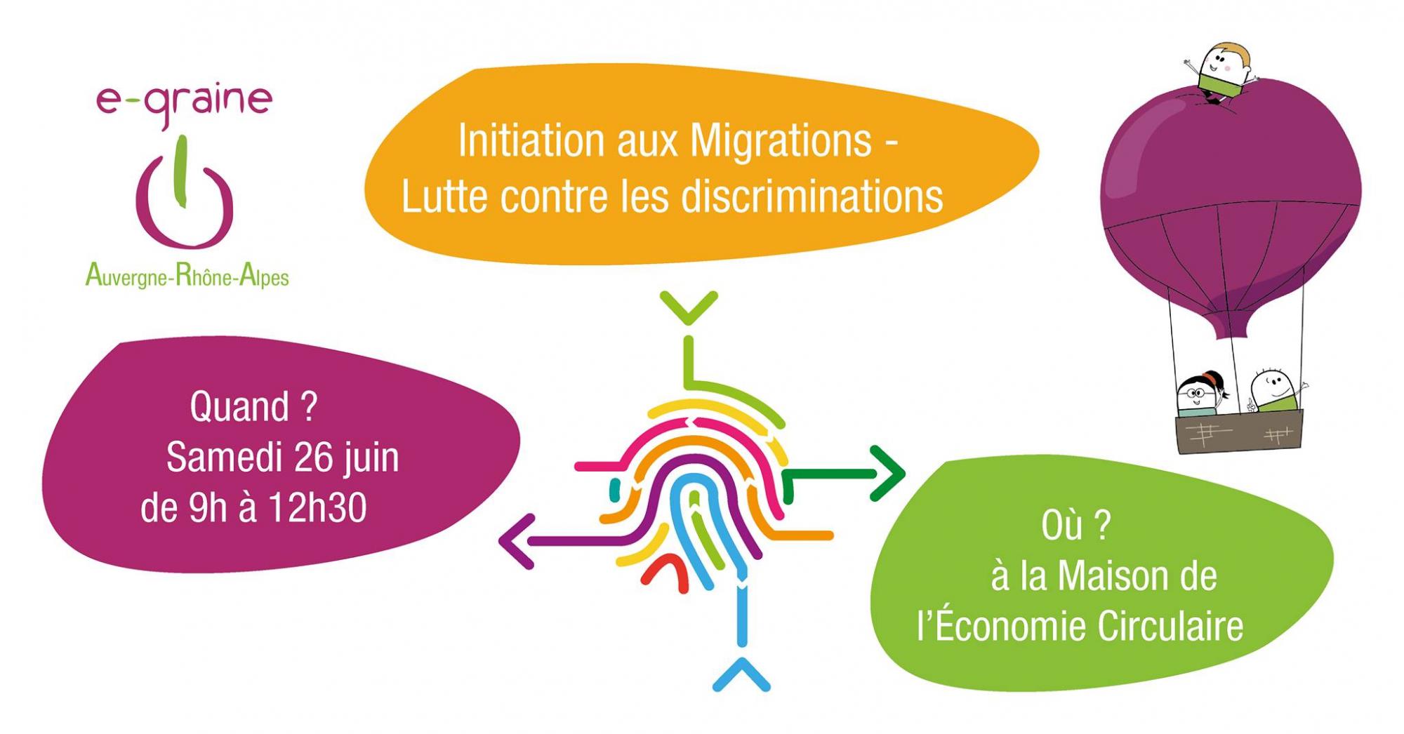 Initiations « Migrations – Lutte contre les discriminations » – Lyon (69)