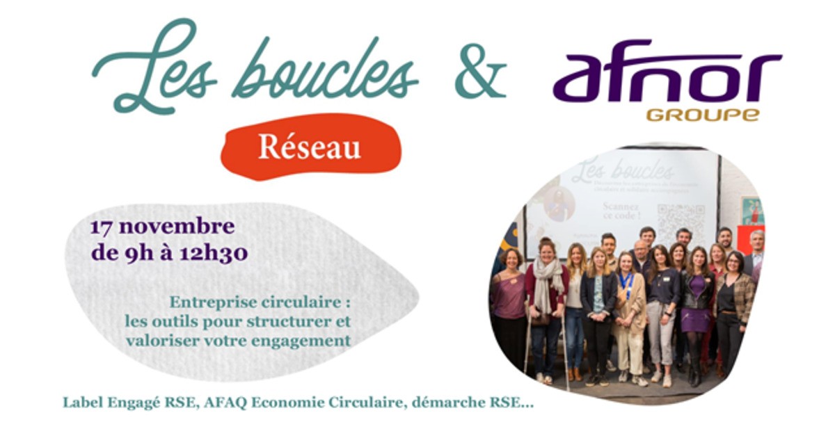 Matinale Economie Circulaire : les outils pour structurer et valoriser votre engagement