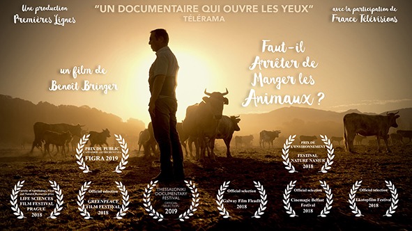 Projection – « Faut-il arrêter de manger les animaux? » – Lyon (69)