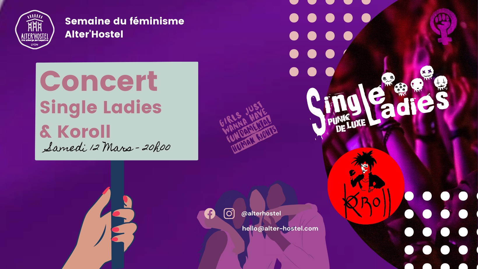 Concert Single Ladies & Koroll – Lyon (69)