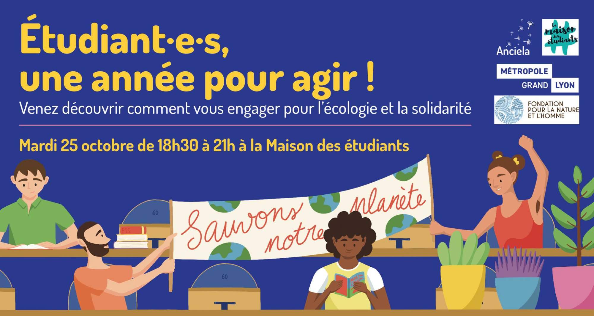 Étudiant·e·s, une année pour agir – Lyon (69)
