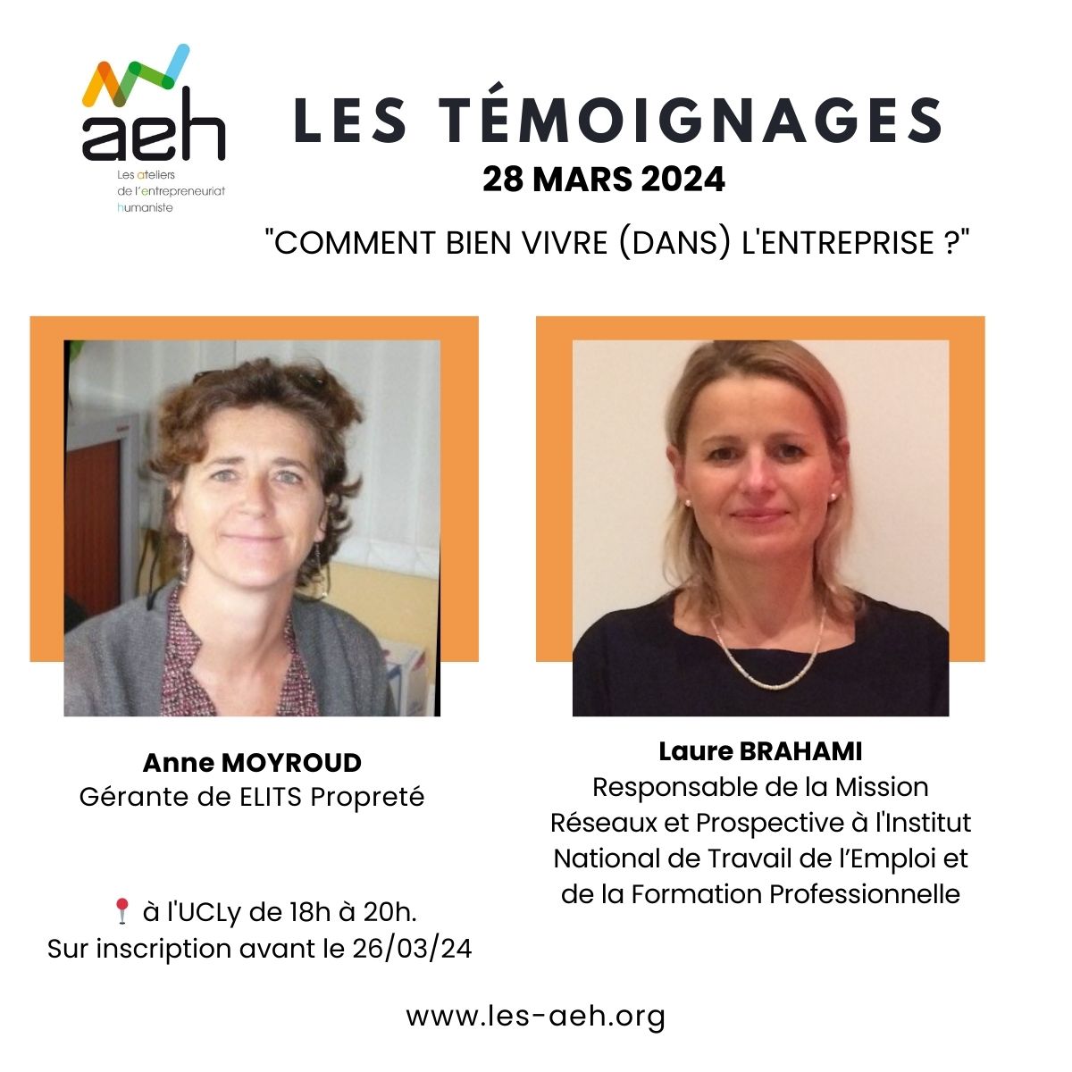 Jeudi 28 mars ; parlons du bien-vivre en entreprise