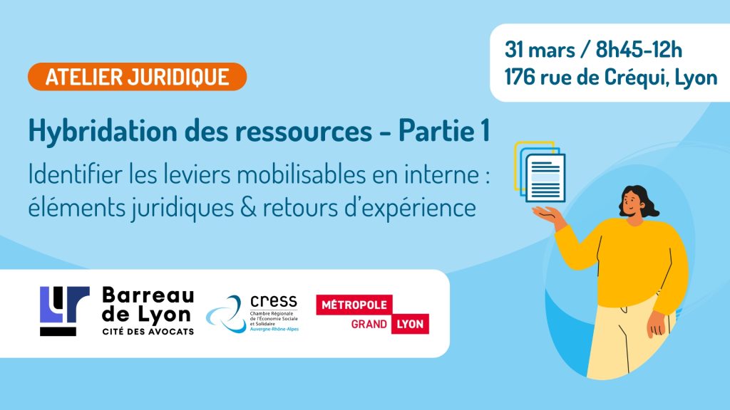 [⚖️Atelier juridique] – Hybridation des ressources & modèle économique