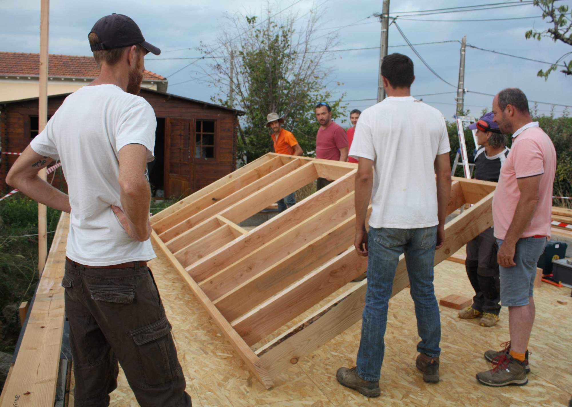 Formation pour particuliers : Construire en ossature bois et isoler en matériaux biosourcés