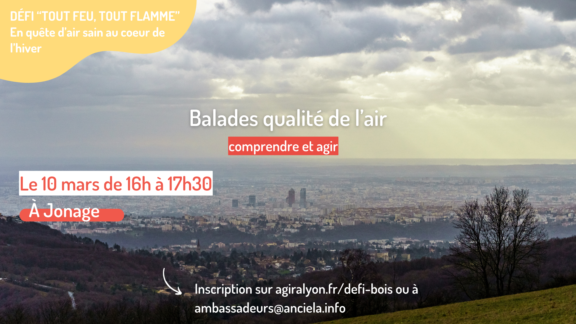 Balades de mesure de qualité de l&rsquo;air | Défi « Tout feu, tout flamme »