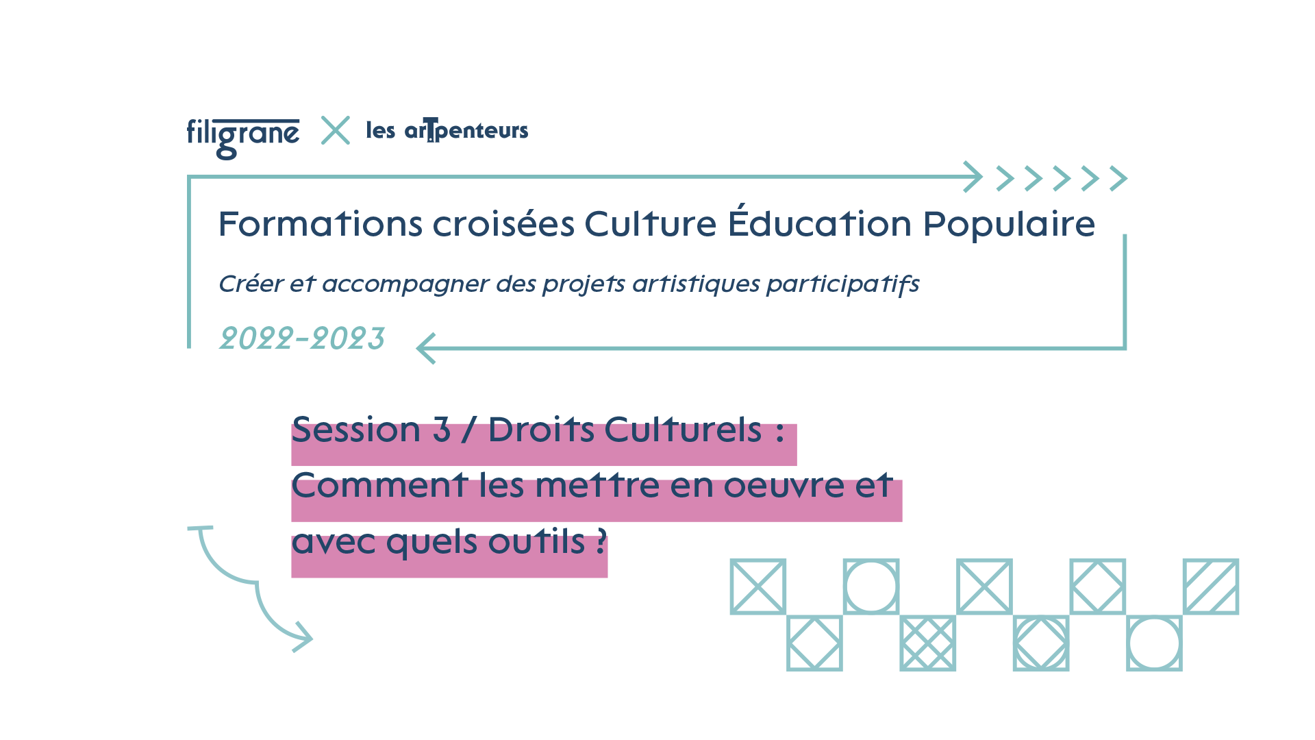 Formation Droits Culturels : comment les mettre en œuvre et avec quels outils ? – Vaulx-en-Velin (69)