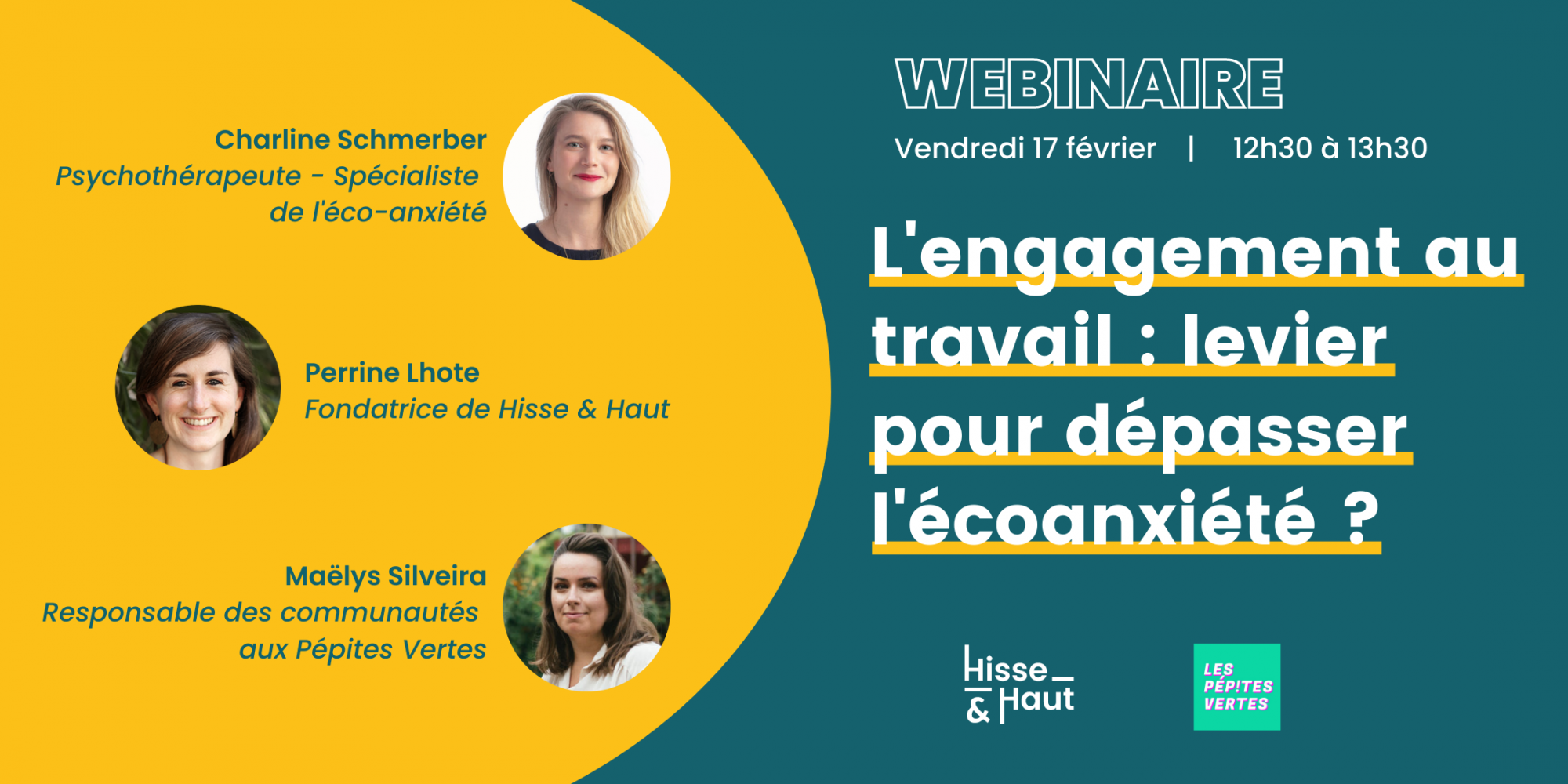WEBINAIRE // L&rsquo;engagement au travail : levier pour dépasser l&rsquo;écoanxiété ?