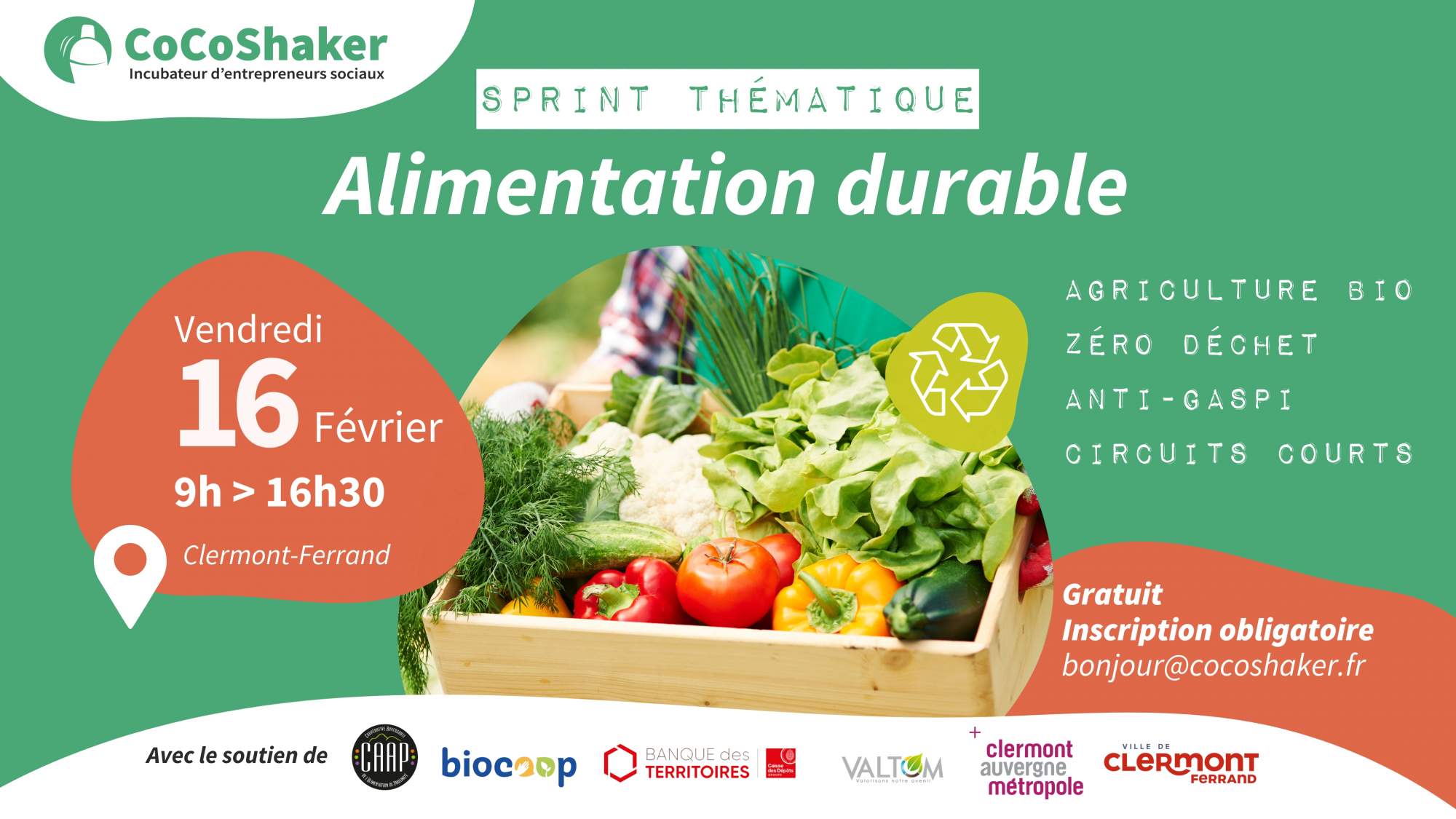 Sprint « Alimentation durable »