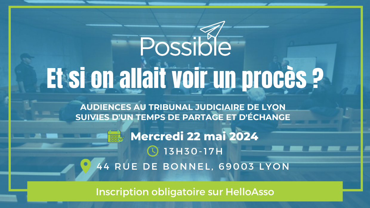 ⚖️ Et si on allait voir un procès… ⚖️