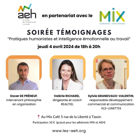 Témoignages Pratiques humanistes et intelligence émotionnelle au travail