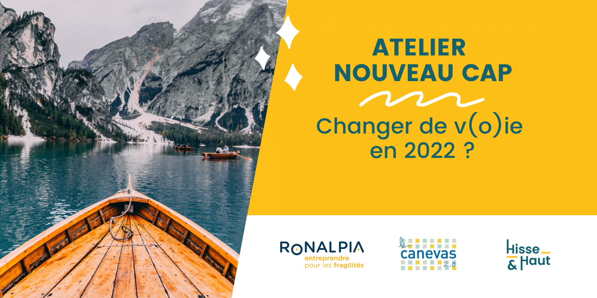 Atelier// Changer de v(o)ie en 2022… Et si on osait se faire confiance ? – L’Arbresle (69)