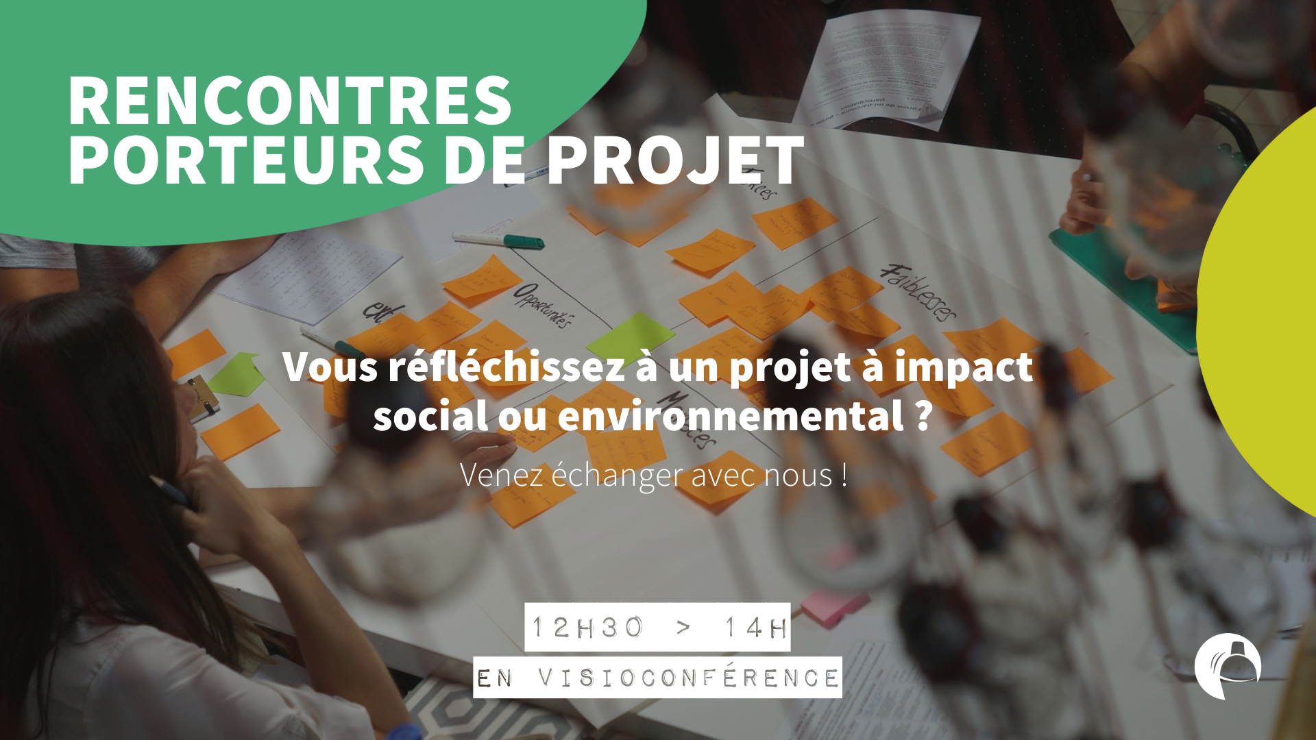 Rencontres porteurs de projet – En distanciel