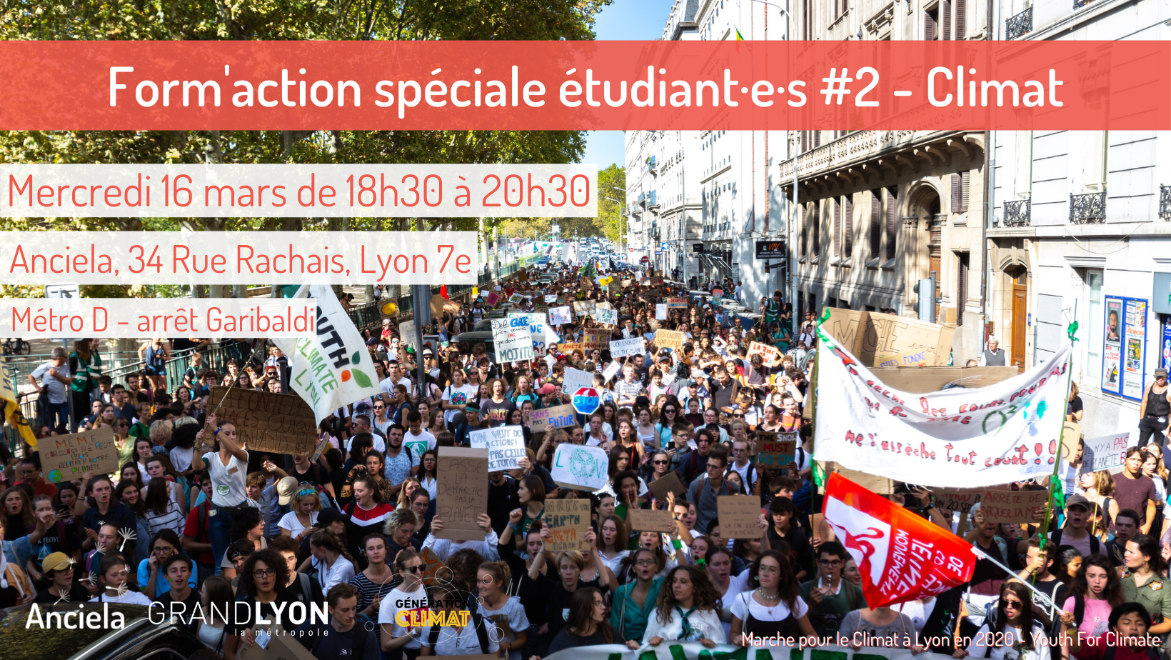 Form&rsquo;action #2 – Climat [spéciale étudiant·e·s] – Lyon (69)