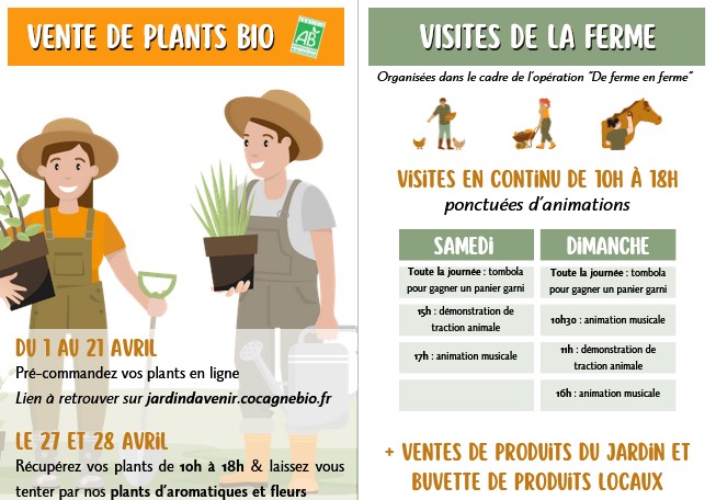 Vente de plants bio solidaire Vente de plants bio solidaire
