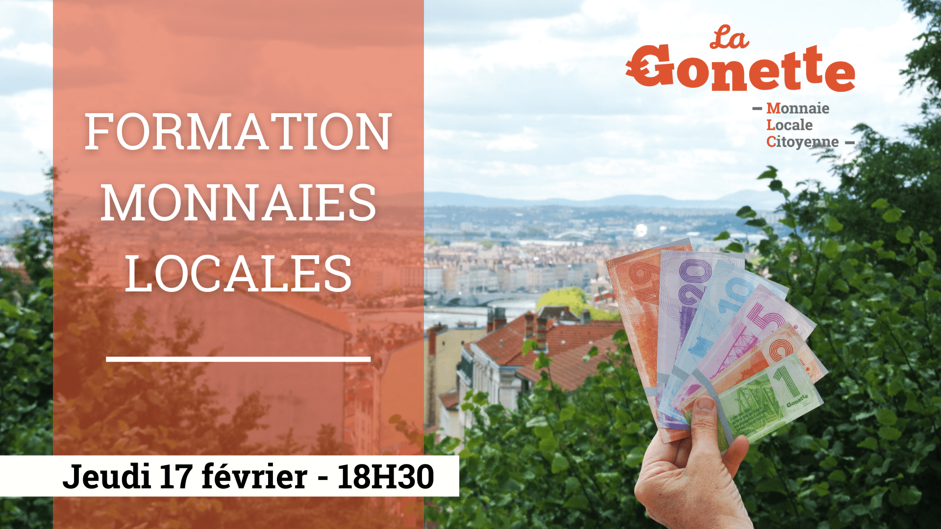 Formation aux monnaies locales – Villeurbanne (69)