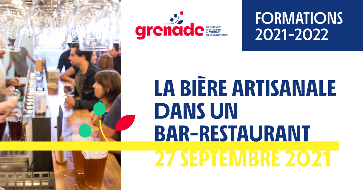 Formation « La bière artisanale dans un bar-restaurant » – Villeurbanne (69)