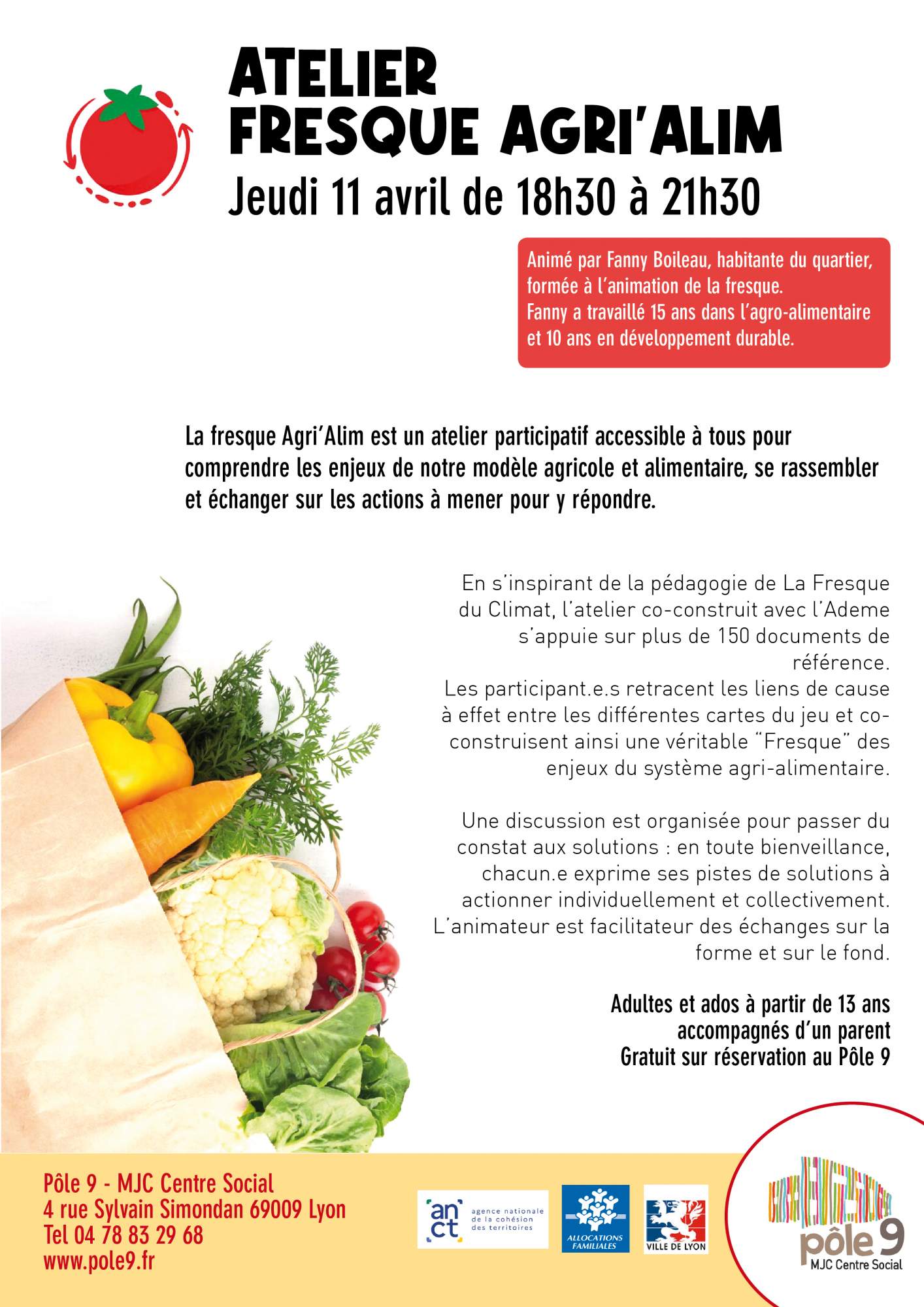 Atelier fresque Agri’alim