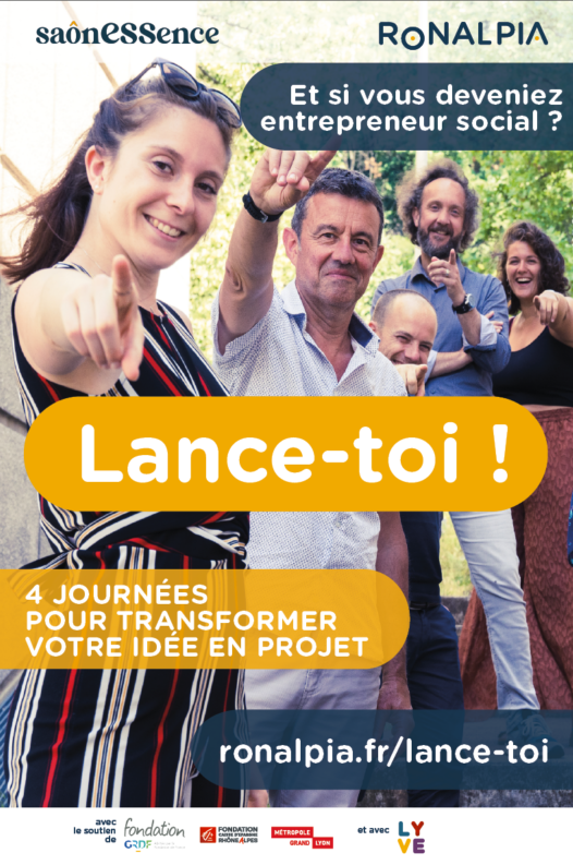 Lance-Toi ! Entreprendre dans l&rsquo;ESS en Val de Saône – Neuville-sur-Saône (69)