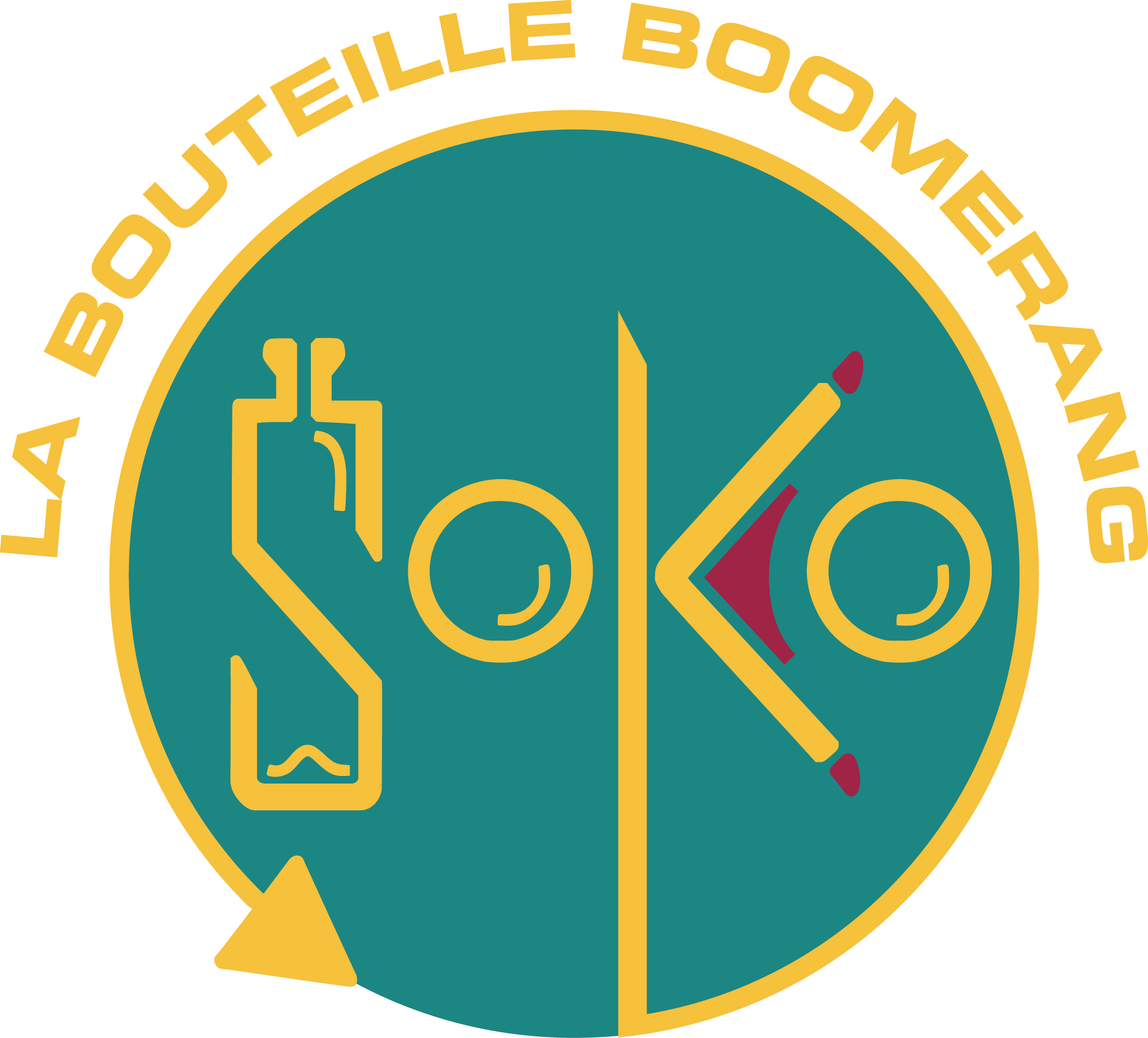 Soko la Bouteille Boomerang