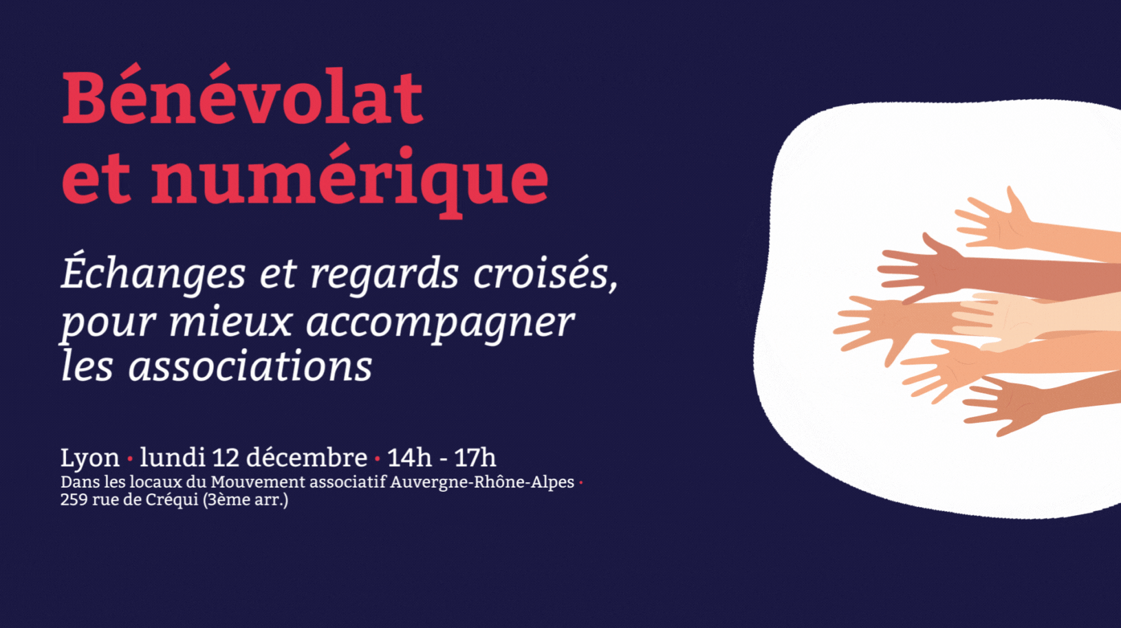 Lyon – échanges et regards croisés pour mieux accompagner les associations sur le numérique et le bénévolat