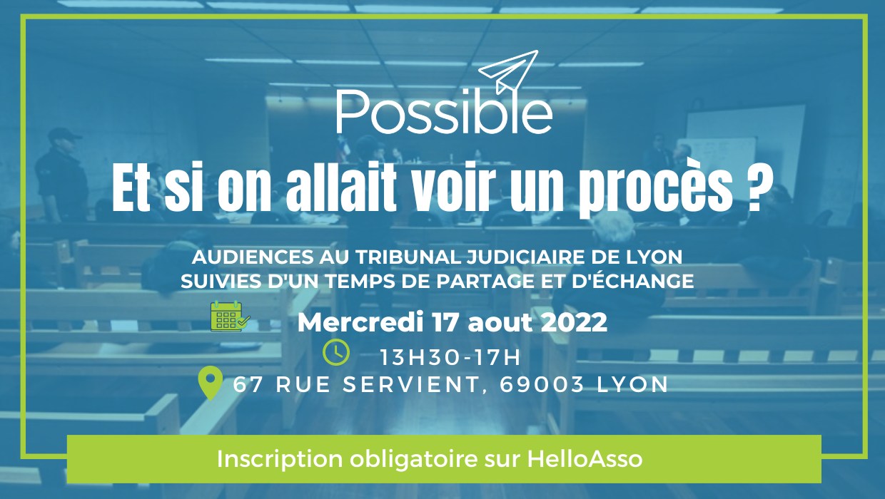 Événement à Lyon – Découvrez la justice en action !