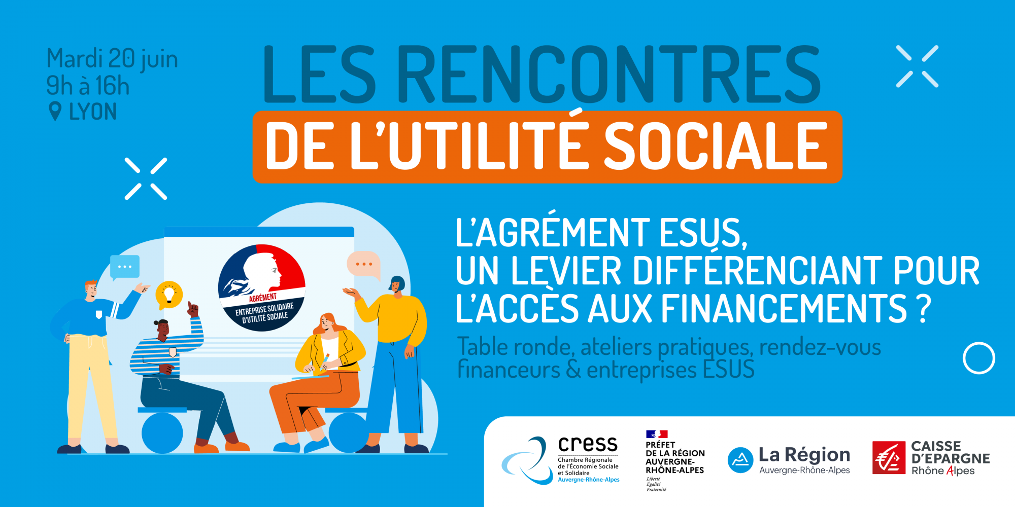 Les Rencontres de l&rsquo;Utilité Sociale – 2ème édition