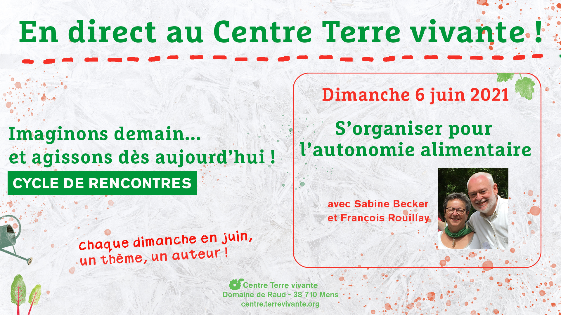 Journée à Terre vivante « S&rsquo;organiser pour l&rsquo;autonomie alimentaire »