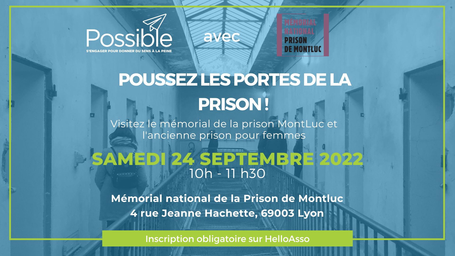 Poussez les portes de la prison! – Lyon (69)