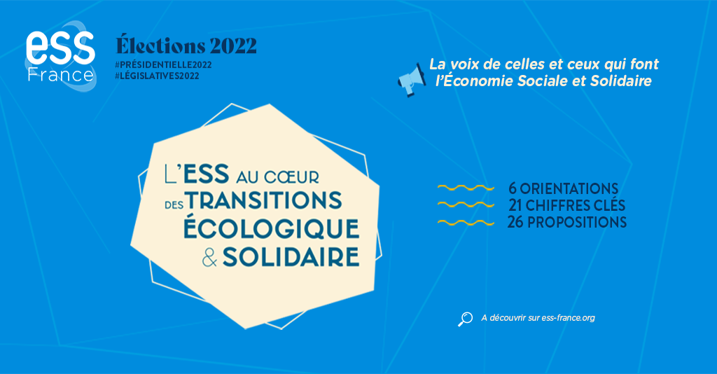 Élection présidentielle 2022 : les propositions de celles et ceux qui font l&rsquo;ESS