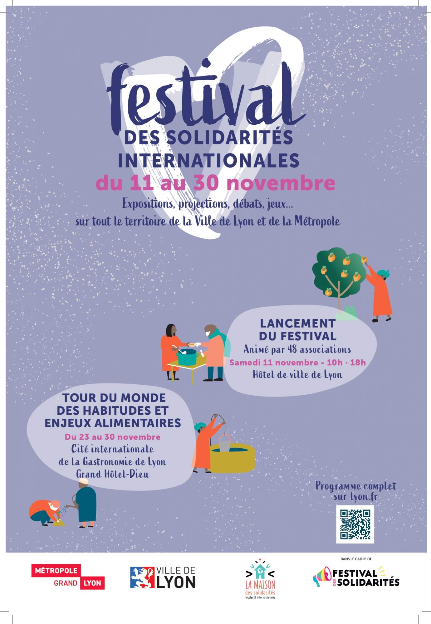 Festival des Solidarités Lyon et Métropole 2023