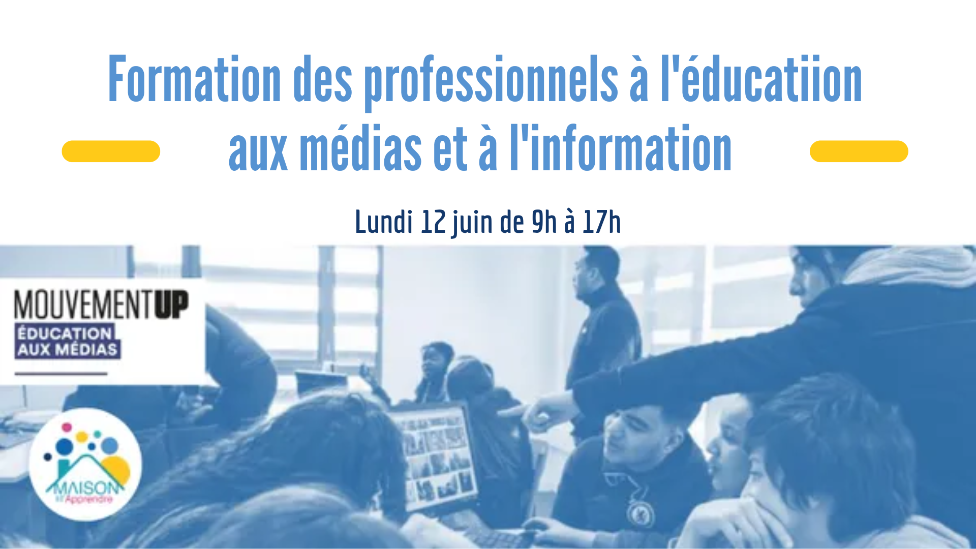 Formation des professionnels de l&rsquo;éducation aux médias et à l&rsquo;information