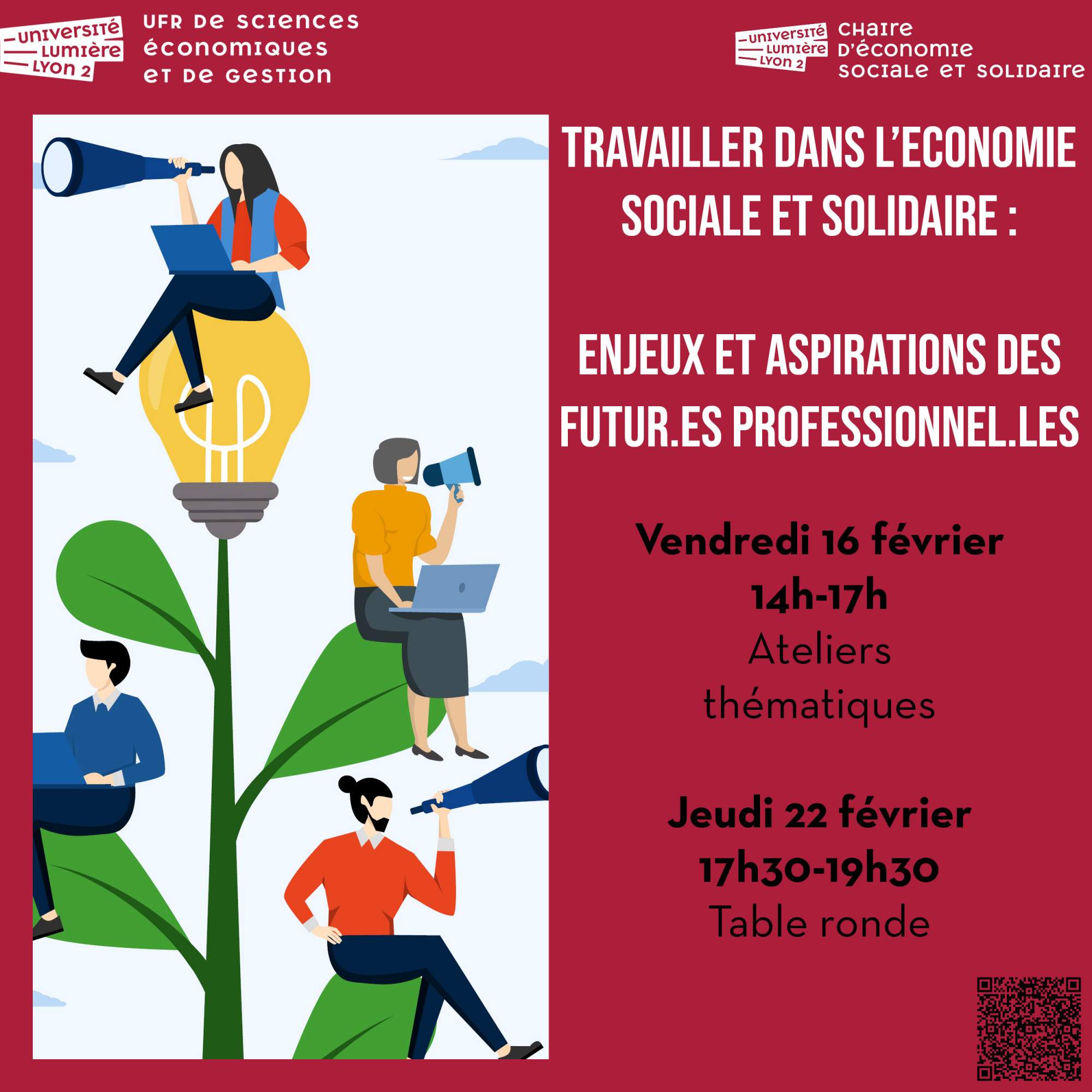 Travailler dans l’Economie Sociale et Solidaire : enjeux et aspirations des futur.es professionnel.les