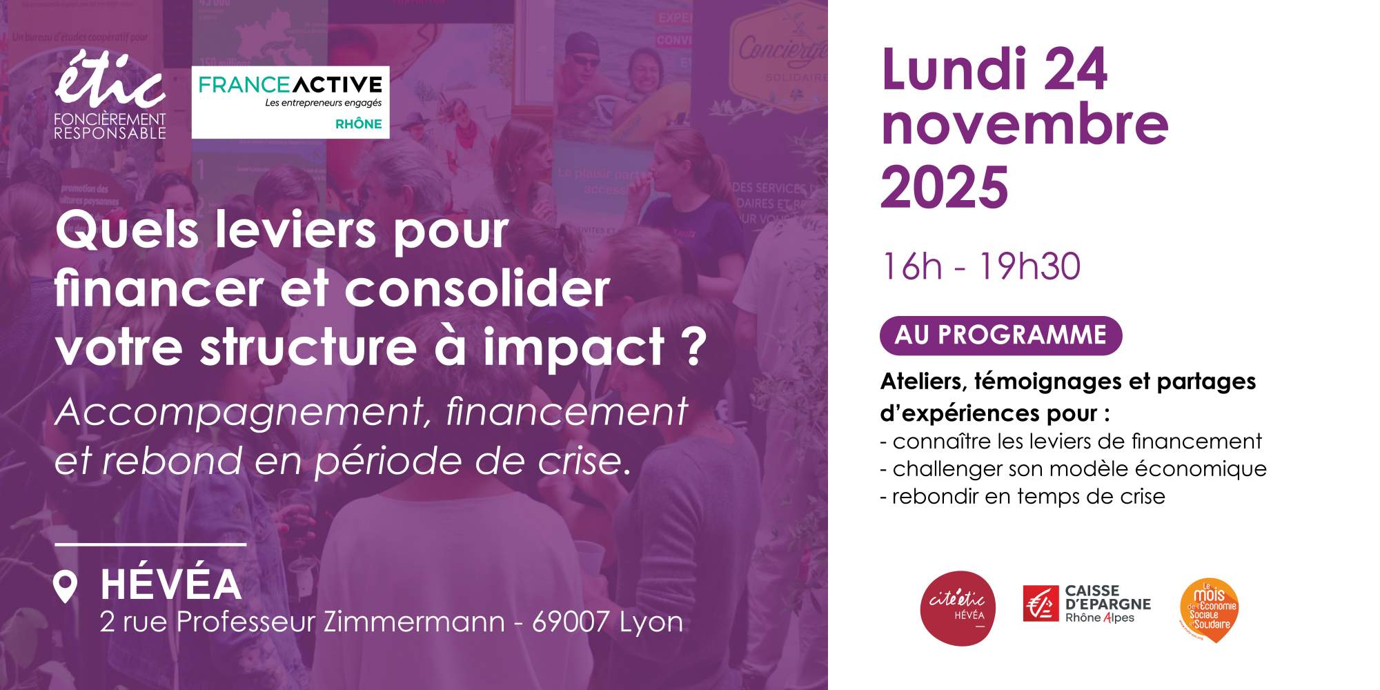 Quels leviers pour financer et consolider votre structure à impact ? Quels leviers pour financer et consolider votre structure à impact ?