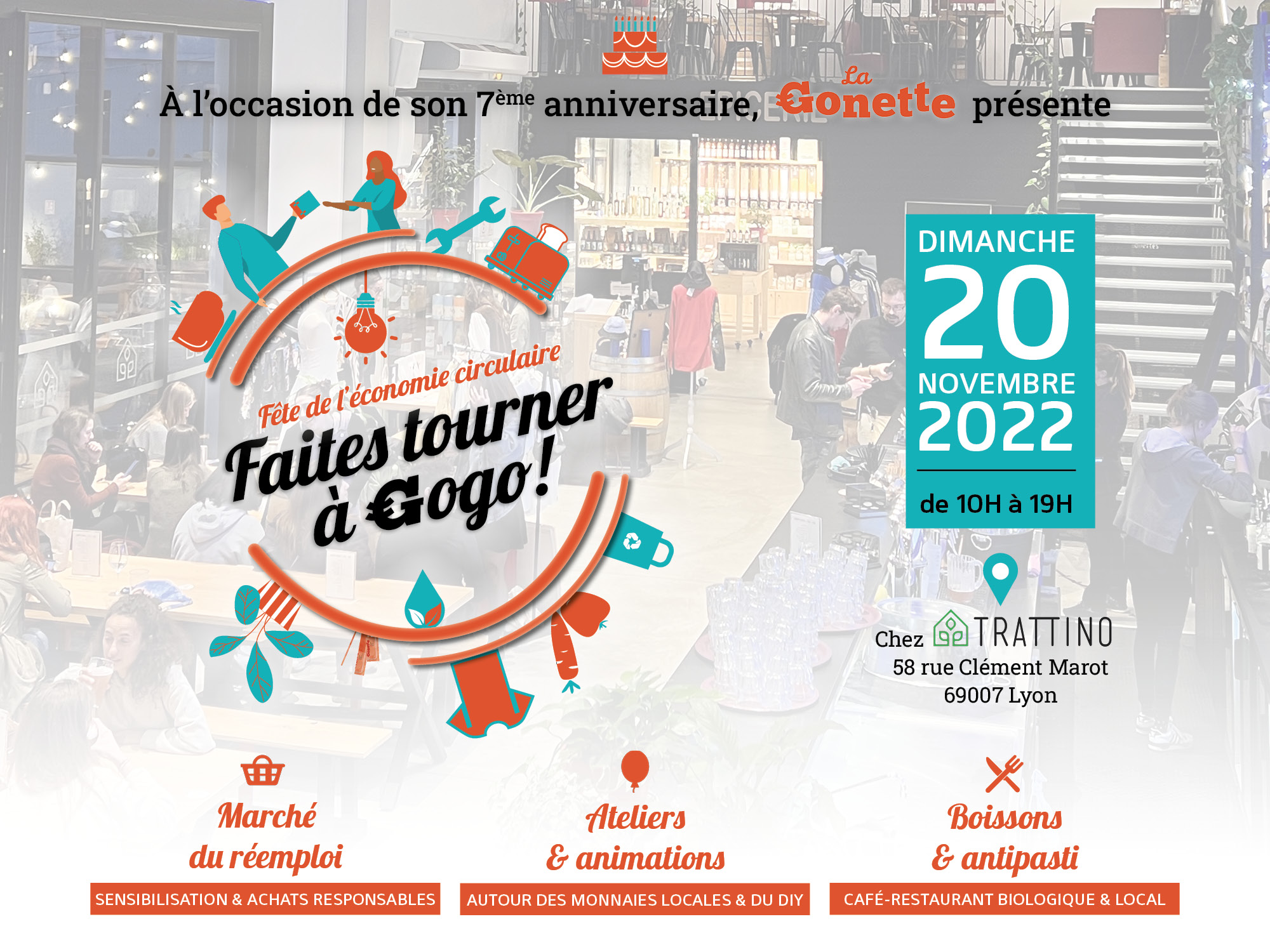 Fête de l’économie circulaire : Faites tourner à gogo !