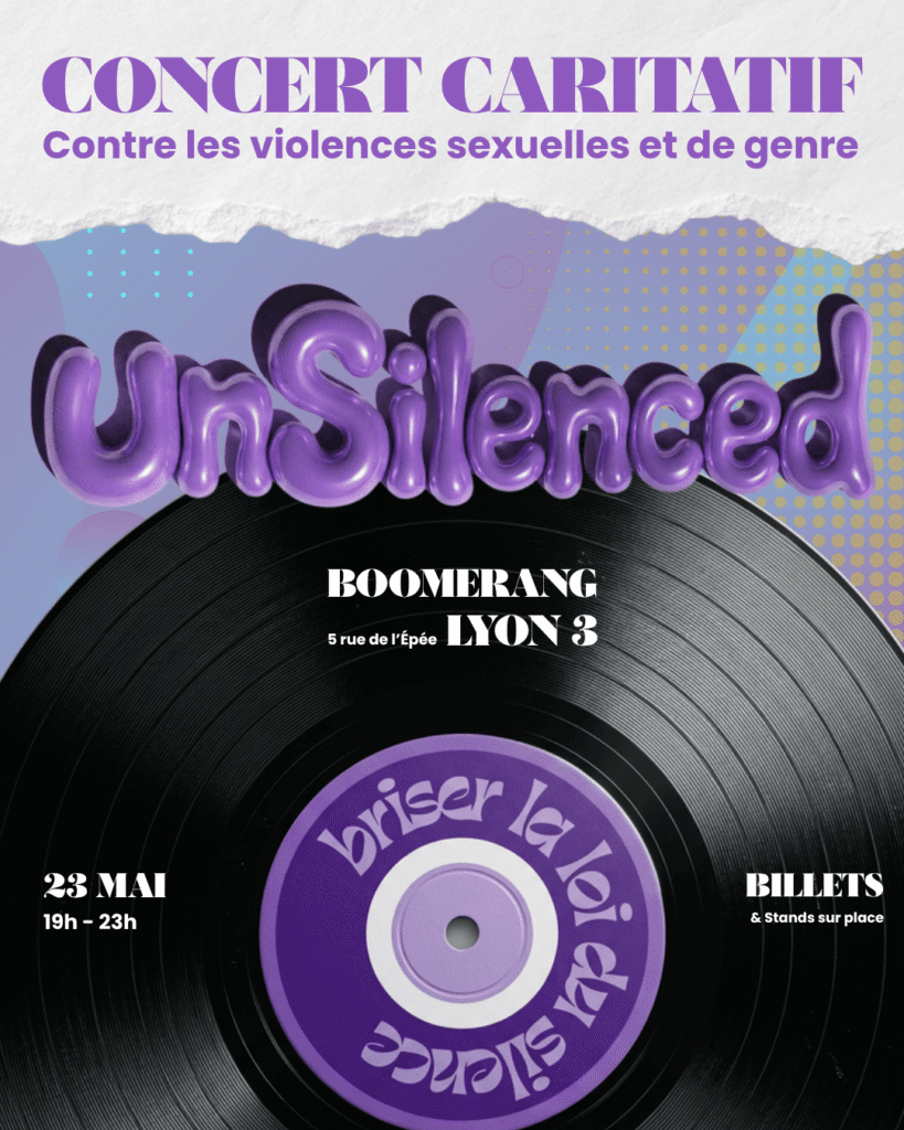 Unsilenced #2 : Concert caritatif contre les violences sexuelles !