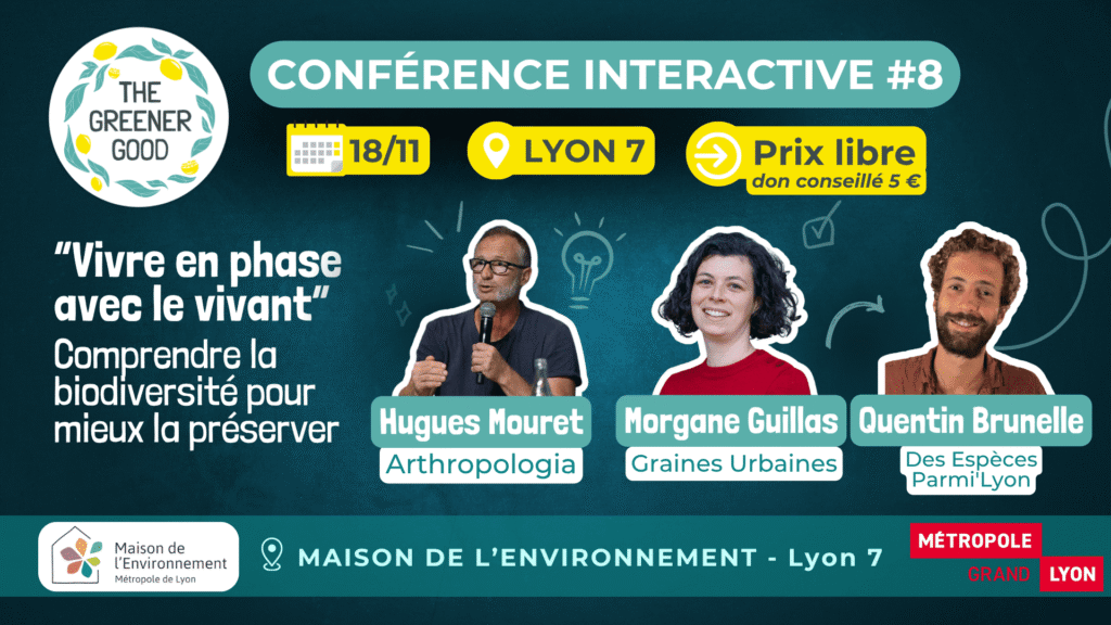 Conférence interactive : Vivre en phase avec le vivant Conférence interactive : Vivre en phase avec le vivant